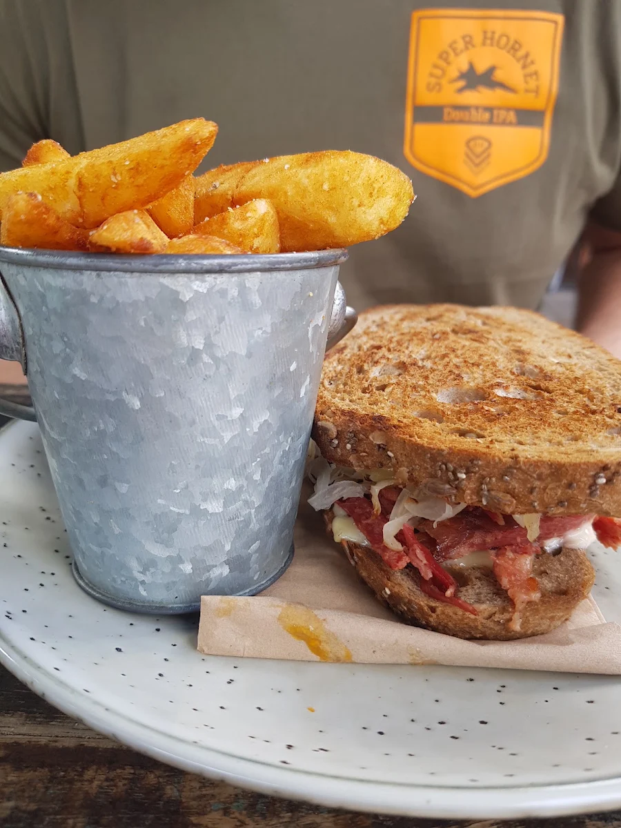 Reuben Sandwich, Farmhouse, Kedron Cafe