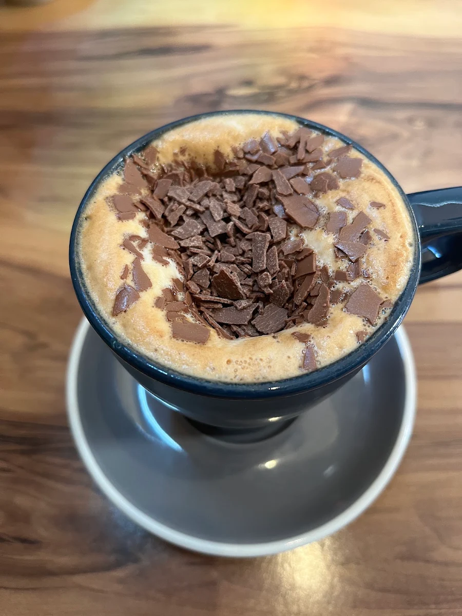 Turmeric Latte, Farmhouse, Kedron Cafe