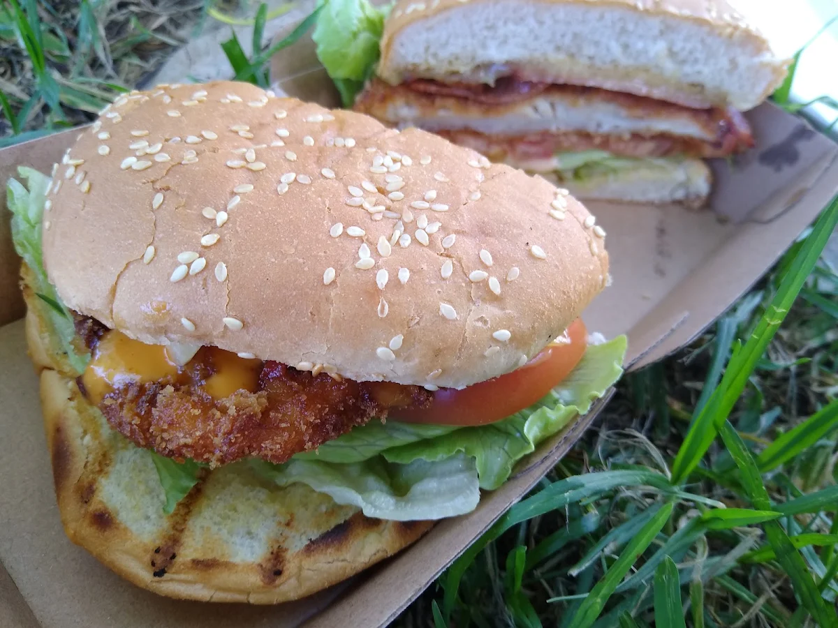 Chicken Schnitzel Burger