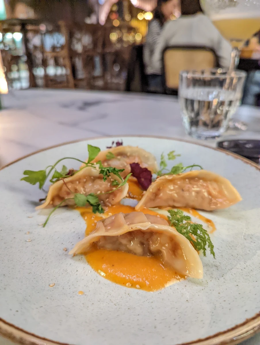 Singapore Chilli Crab Dumplings