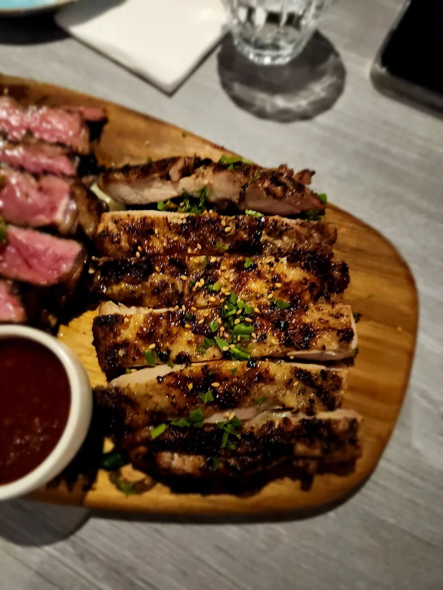 Wagyu Fat Fried Rice Sliced Sirloin Steak
