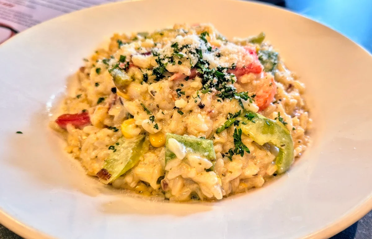 Vegetarian Risotto, Lexi's Cafe & bar