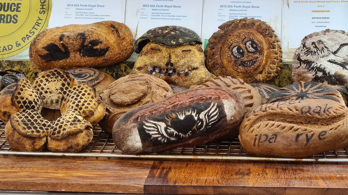 Bread Display, Morris Place Kebabs & Bakery