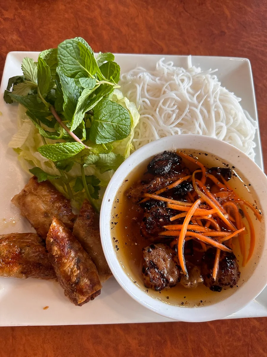 Char-Grilled Pork with Vermicelli Bun Cha Ha Noi
