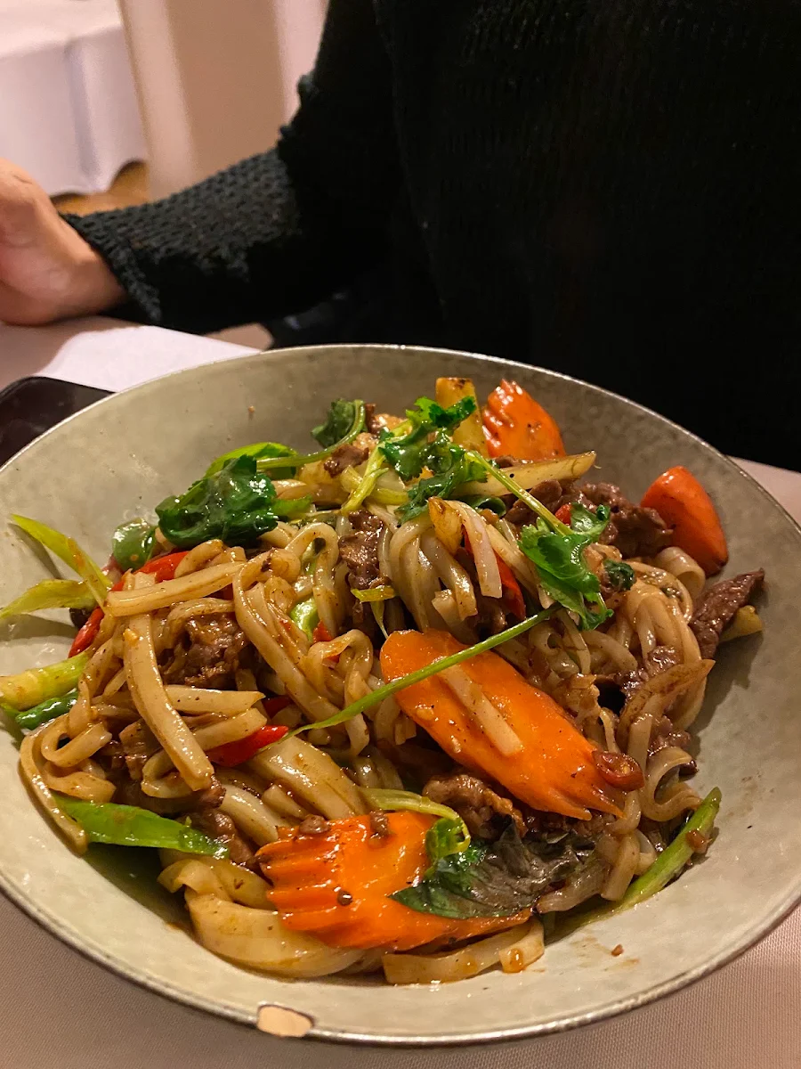 Stir Fried Noodles with Beef