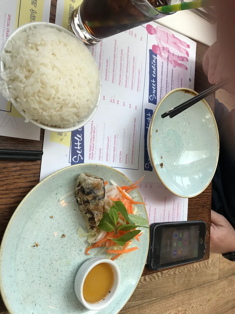 Pork Spring Rolls, Mama's Buoi Chadstone