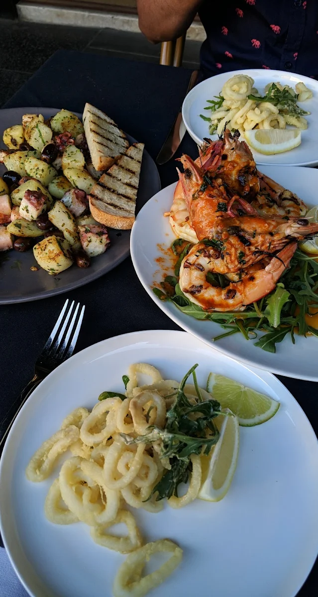 Prawns, Caffe e Cucina