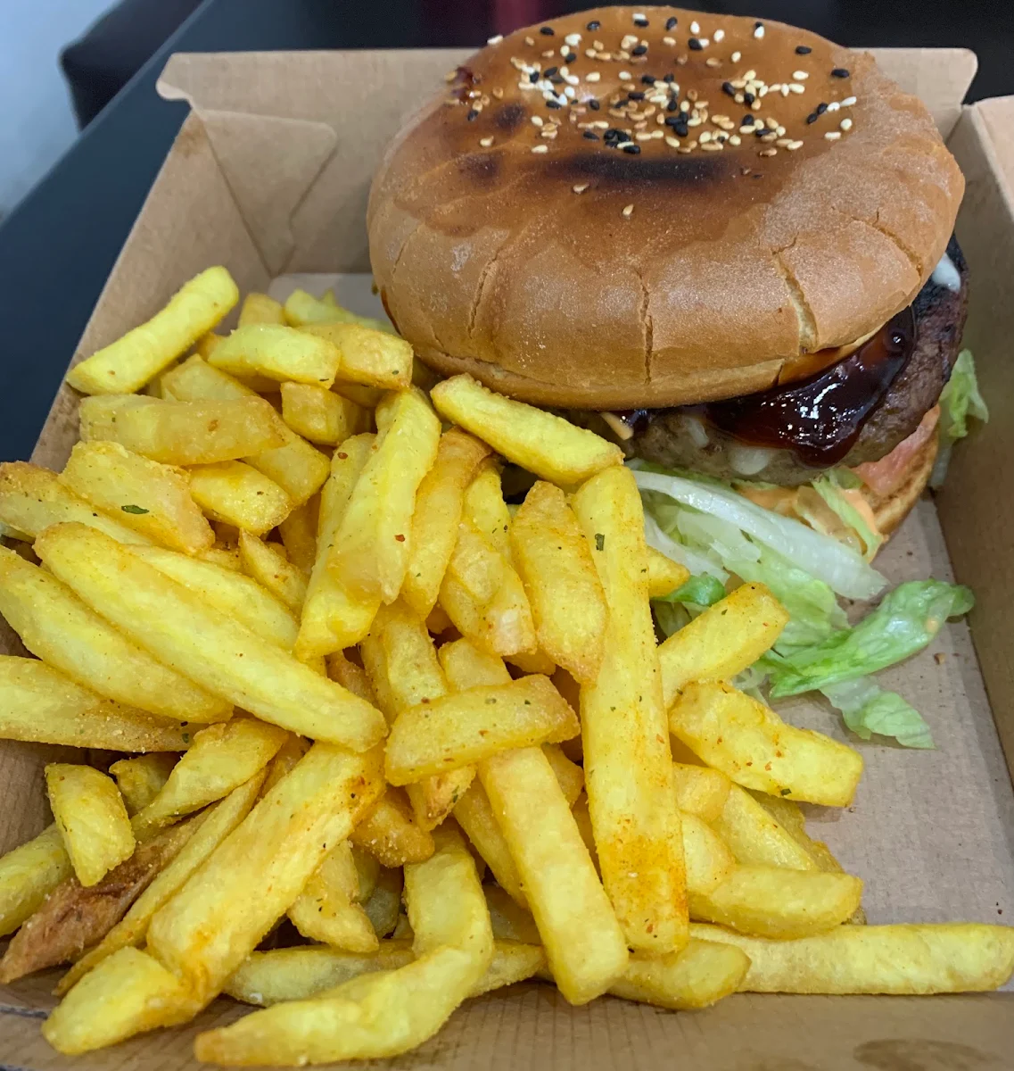 Beef Burger Combo