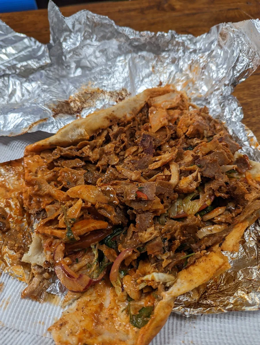 Mixed Meat Kebab Roll