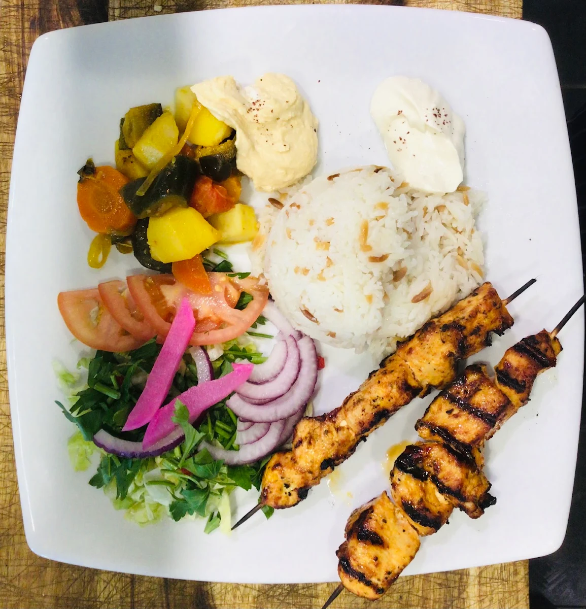 Small Kebab Plate