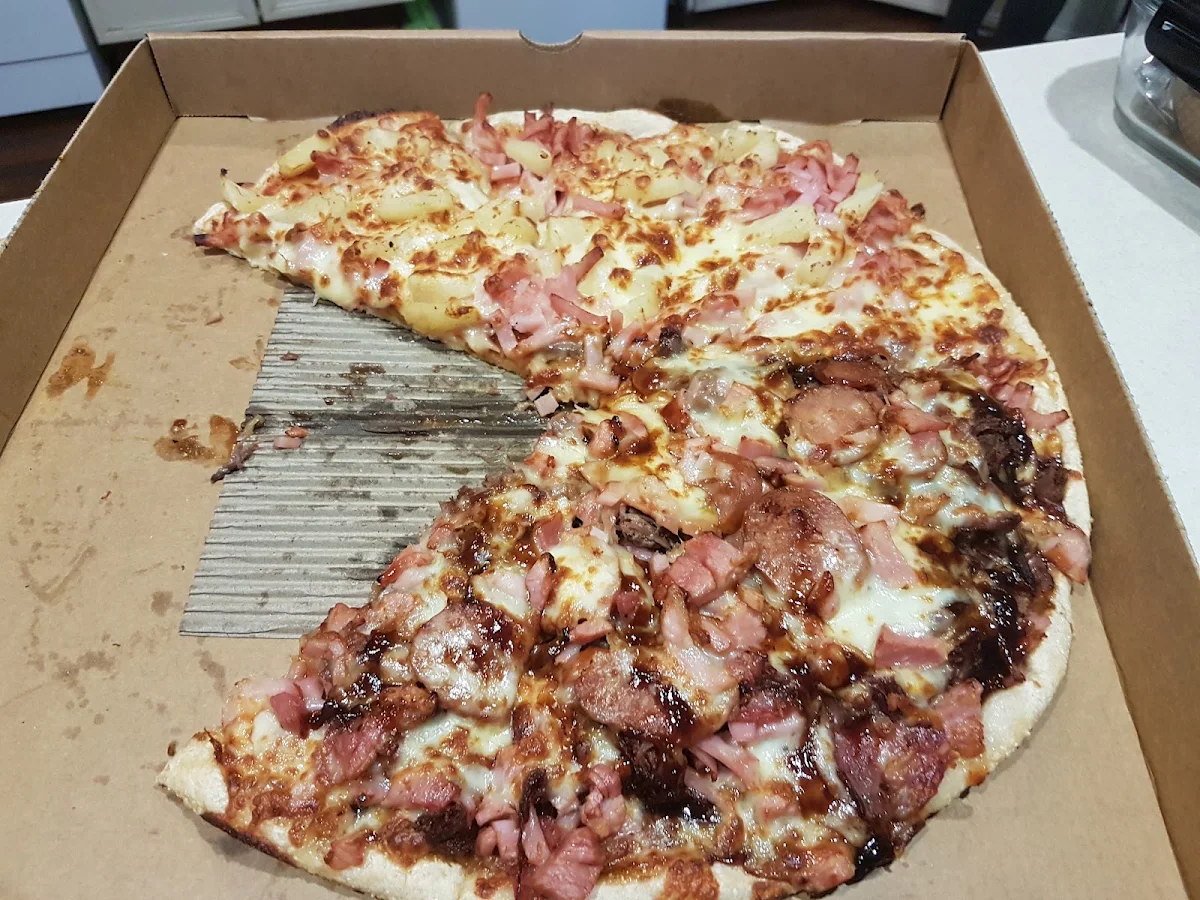 1 2 Hawaiian Pizza 1 2 Meat Lovers Pizza
