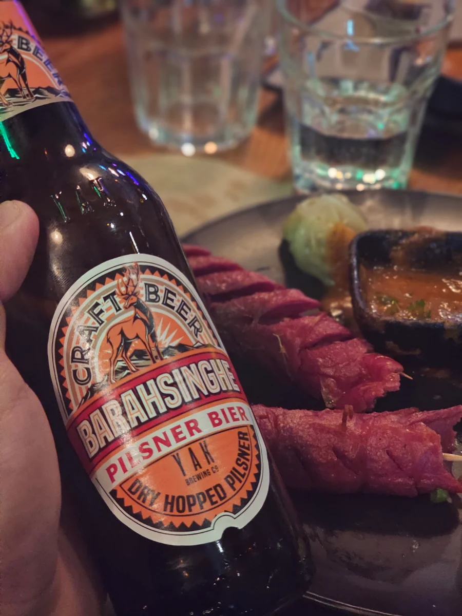 Chicken Sausage with Beer