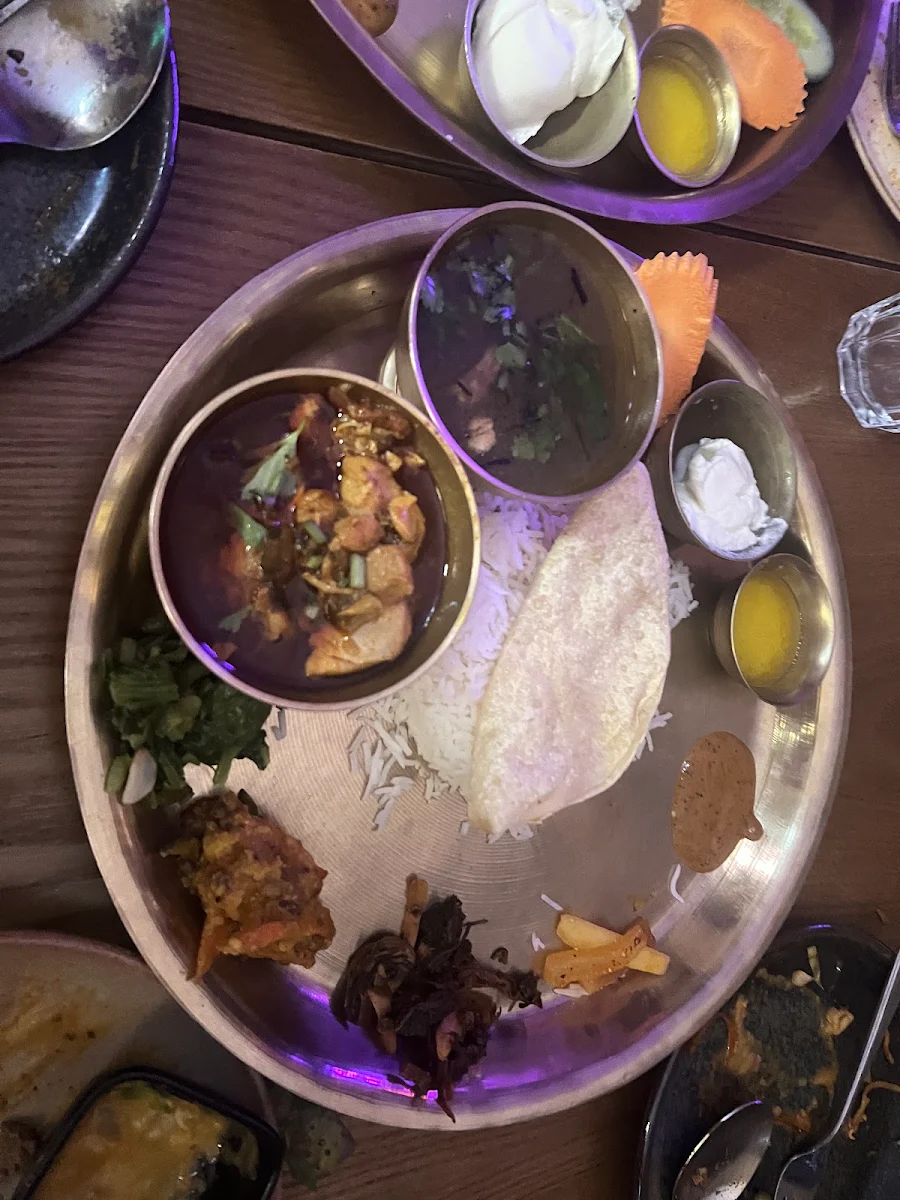 Chicken Thali