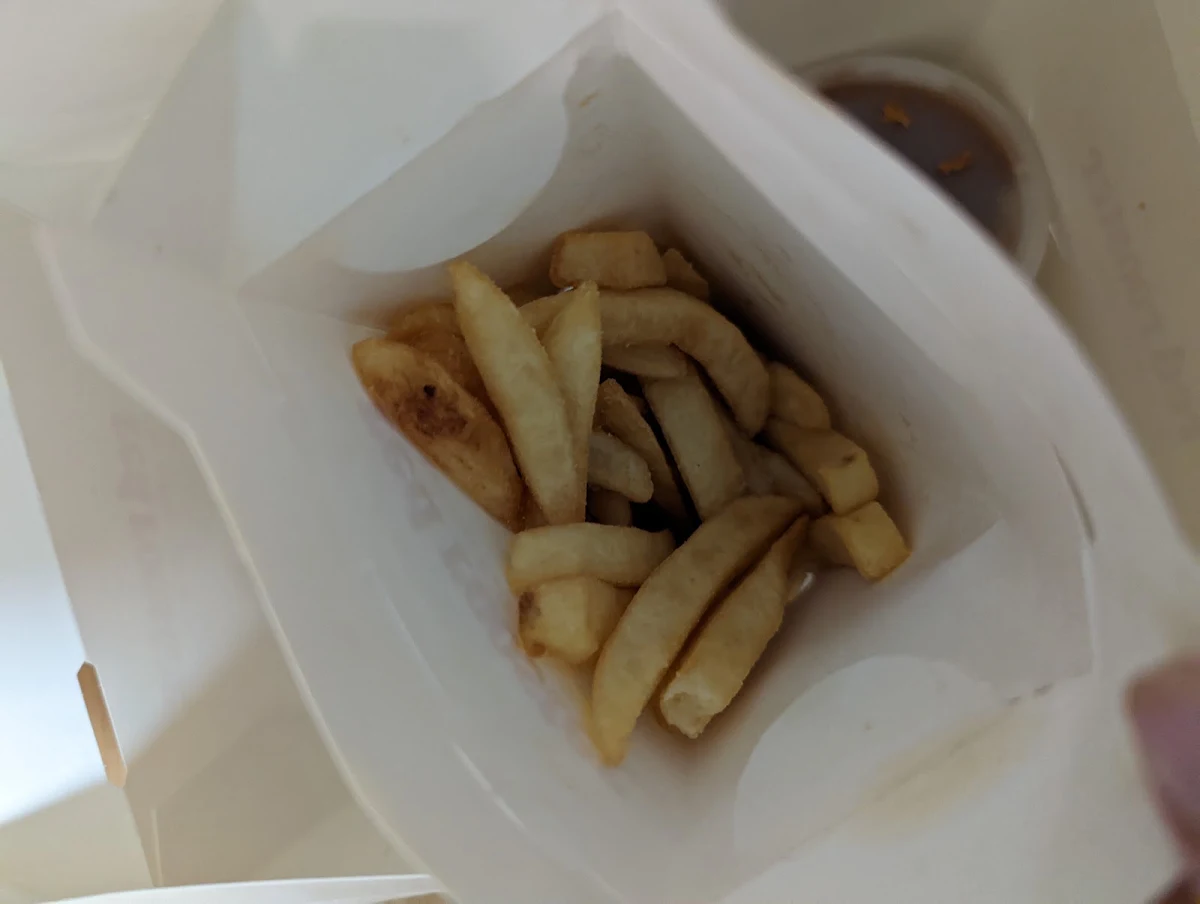 Fries, Red Rooster Augustine Heights
