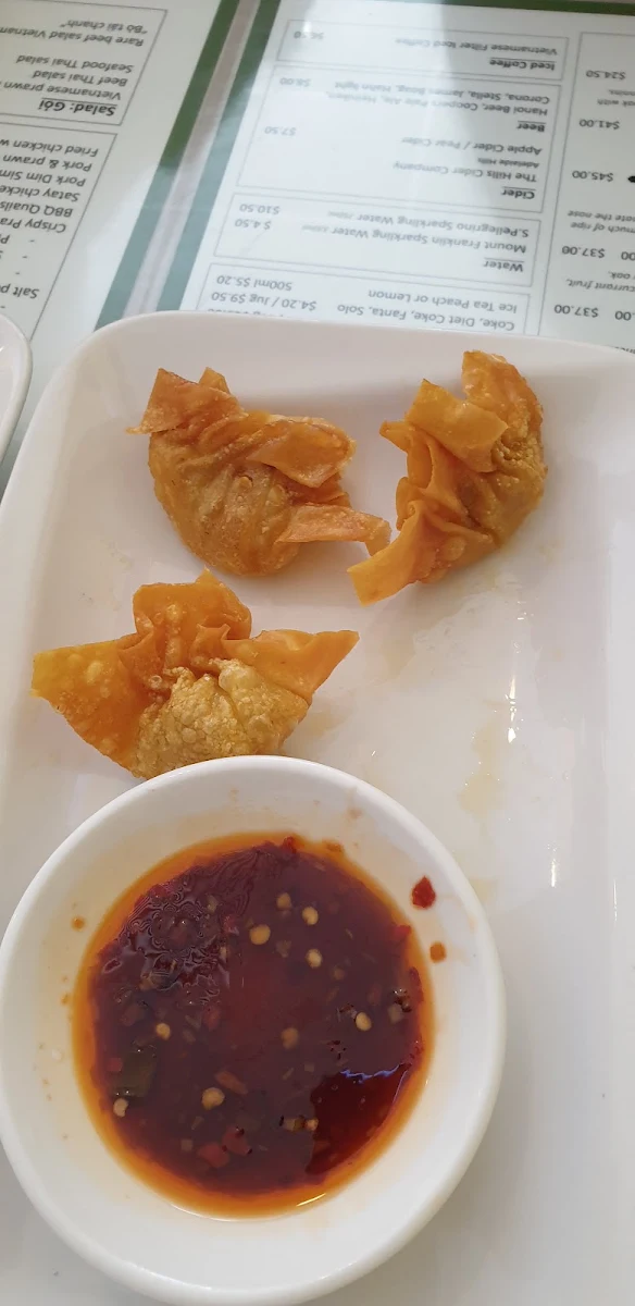 Pork & Prawn Wonton 8 pcs Fried