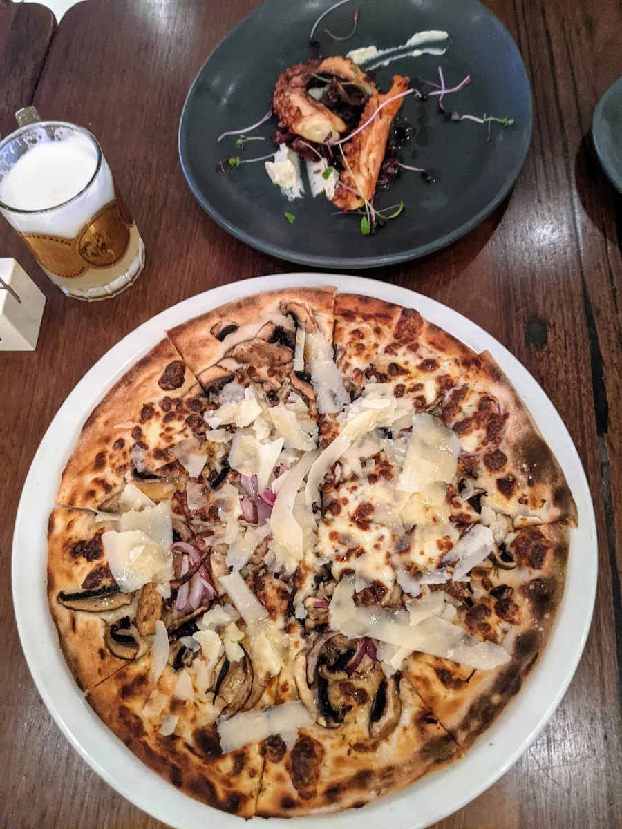 Wild Mushroom Pizza