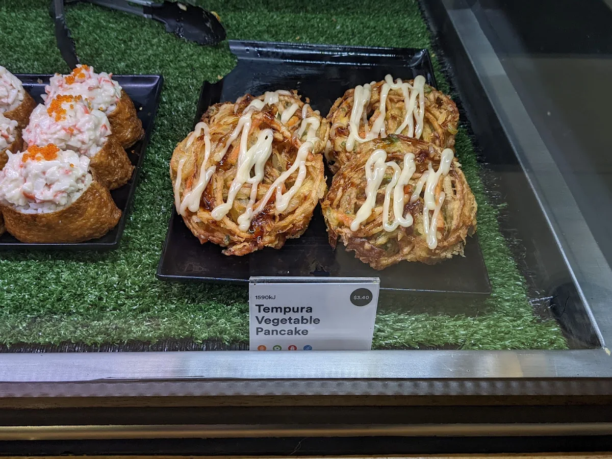 Tempura Vegetable Pancake, Sushi Sushi Hoppers Crossing