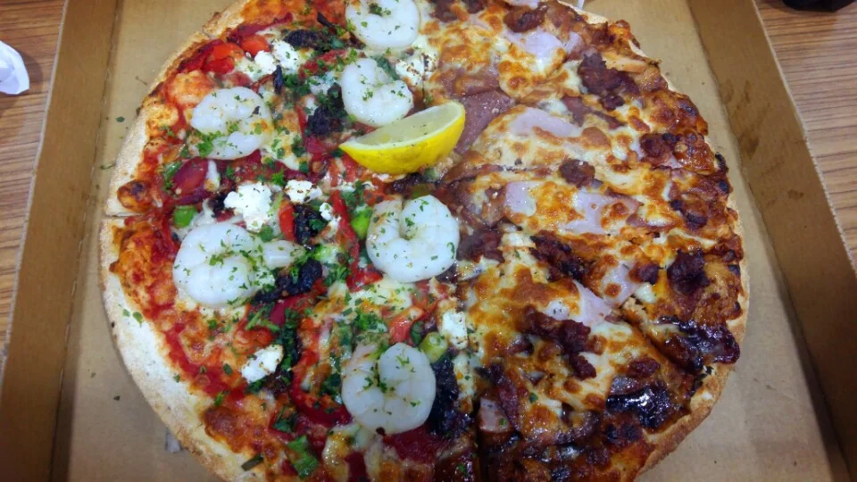 Garlic Shrimp and Meat Deluxe