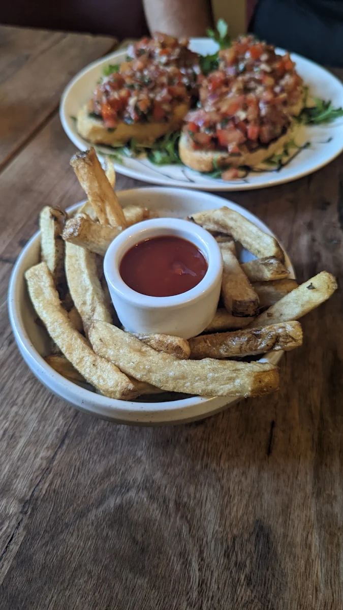 Hand Cut Chips House BBQ Sauce