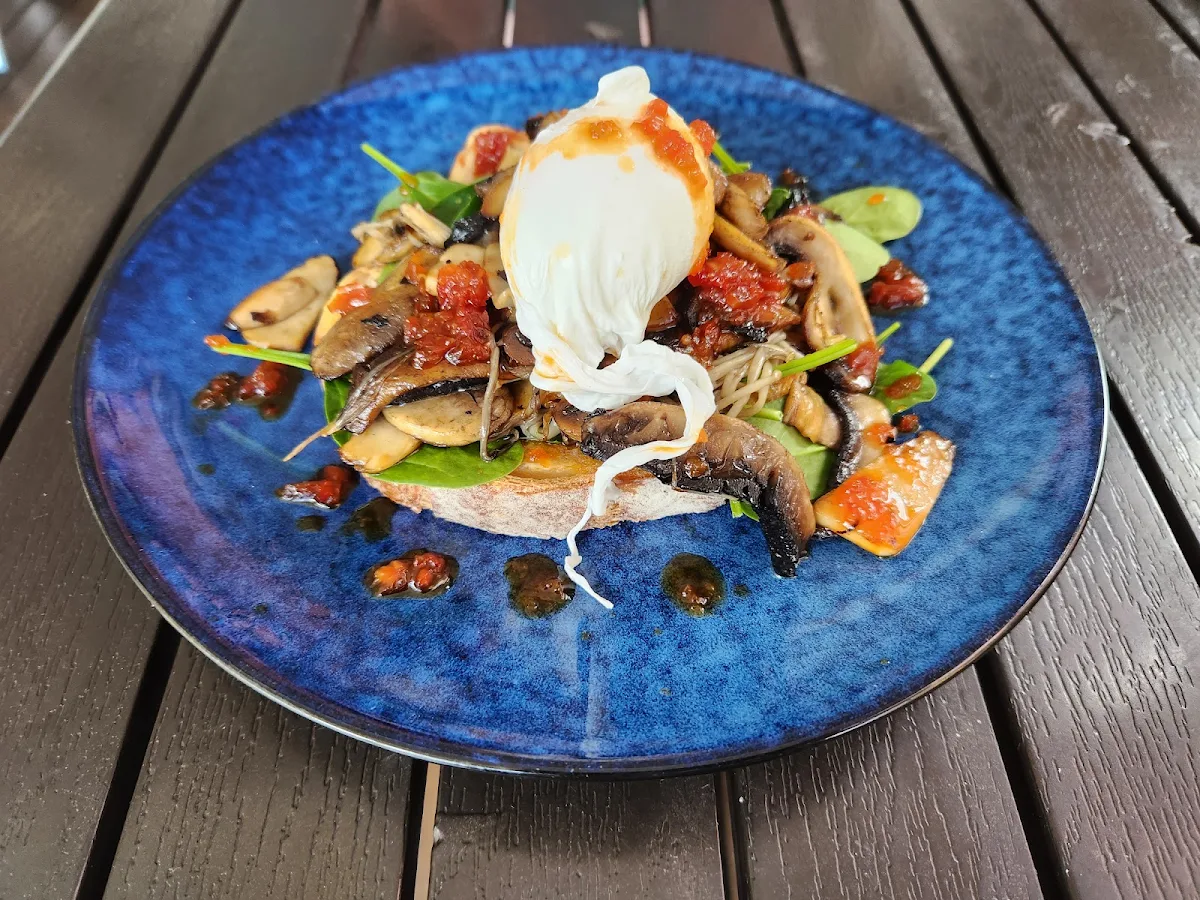Mushrooms with Chilli Jam