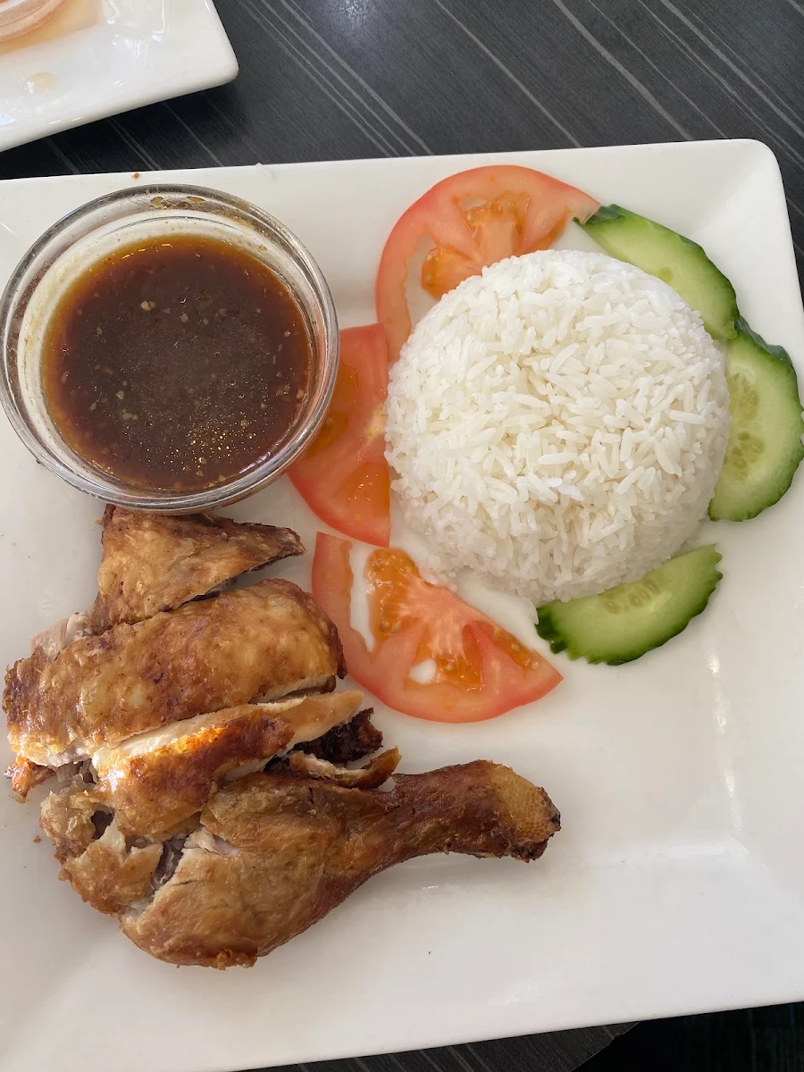 Roasted Duck with Rice