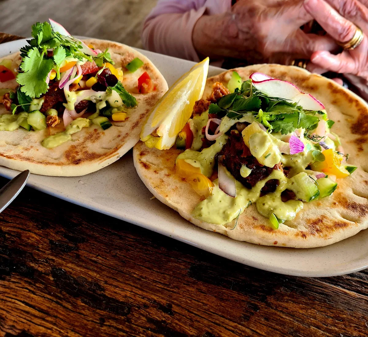 Pulled Pork Flat Breads