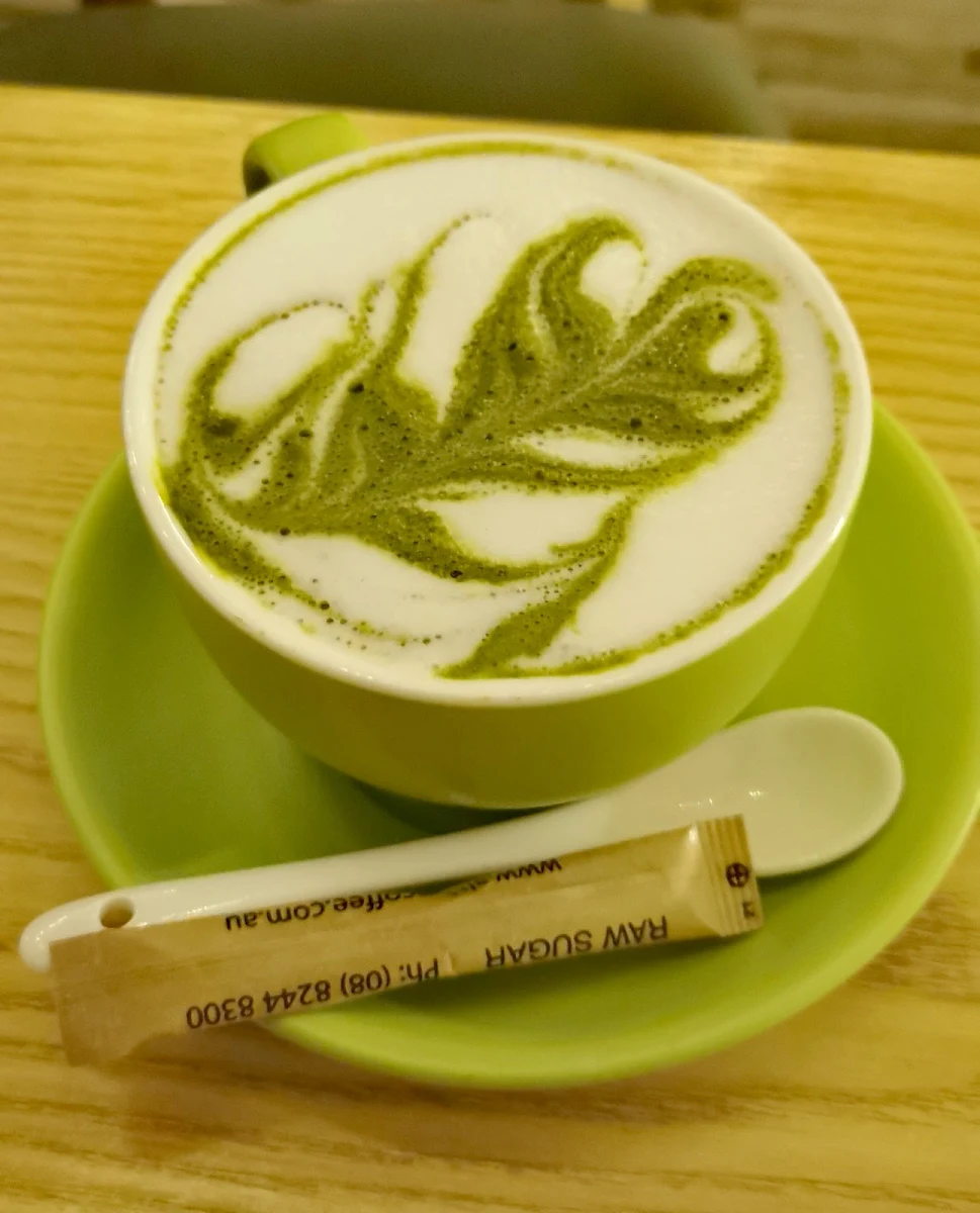 Hot Matcha Latte