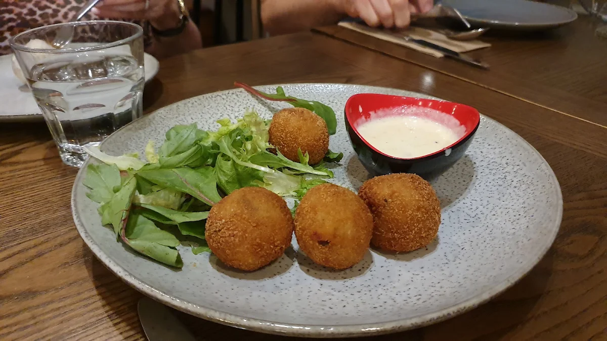 Arancini, La Piazza Wood-fired Pizzeria and Restaurant
