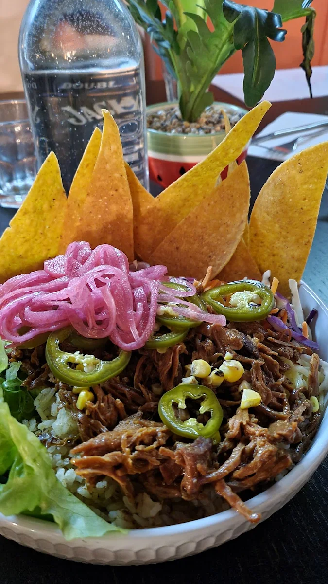 SoCal Bowl Pulled Pork with Jalapeños