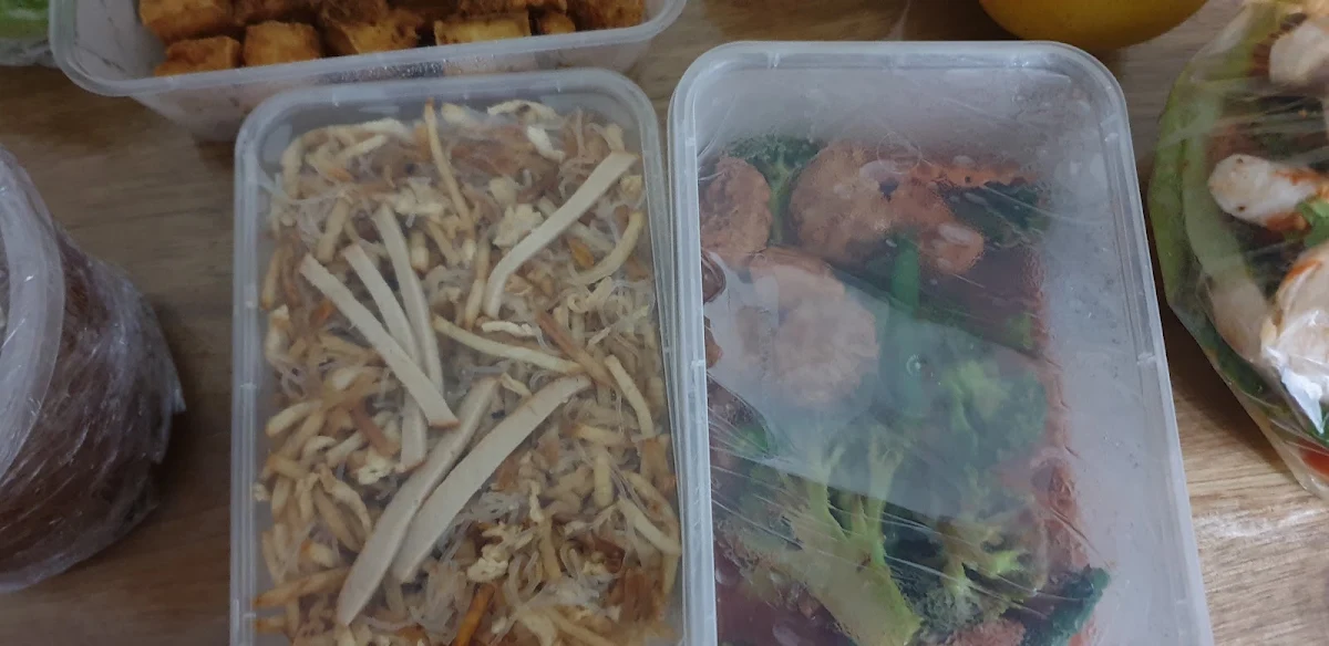 Vegetarian Tofu Skin and Clay Pot Red Bean Fried Rice