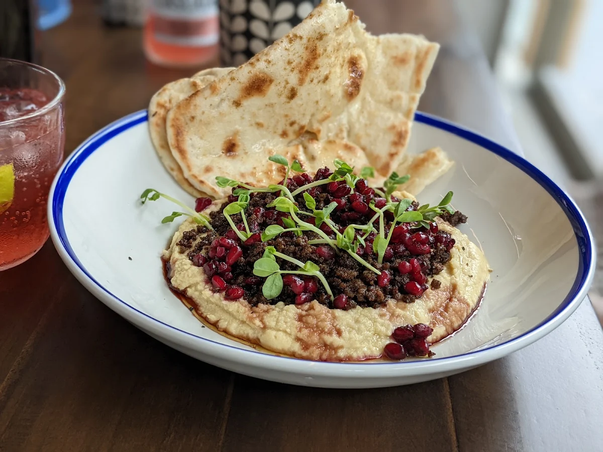 Flatbread, Hummingbird cafe Rockhampton