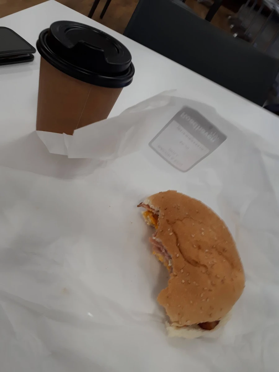 Egg and Bacon Roll