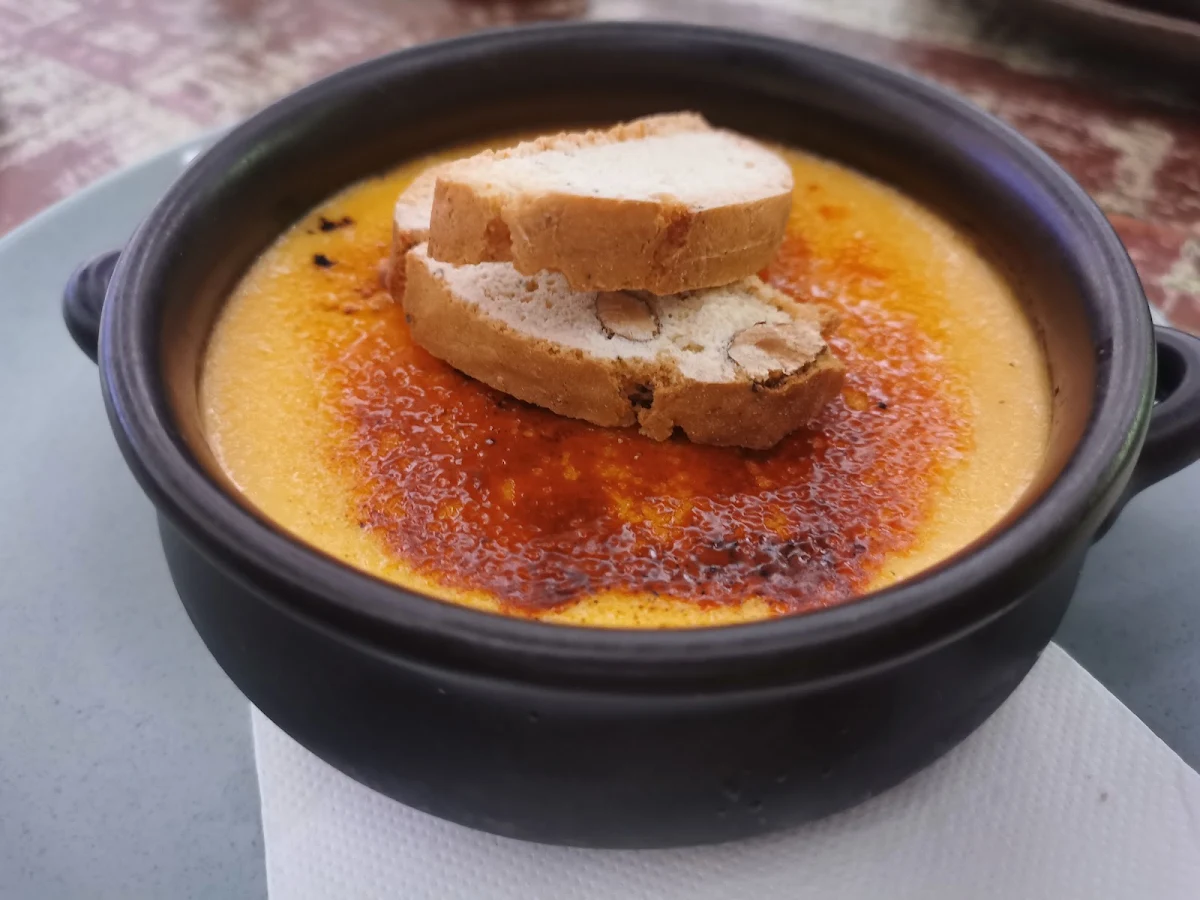Caramel Crème Brûlée Almond Biscotti
