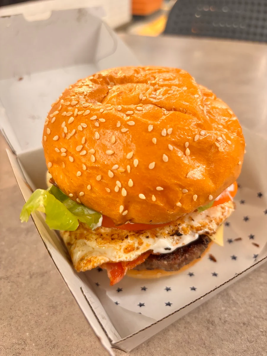 Egg, Huxtaburger Redfern