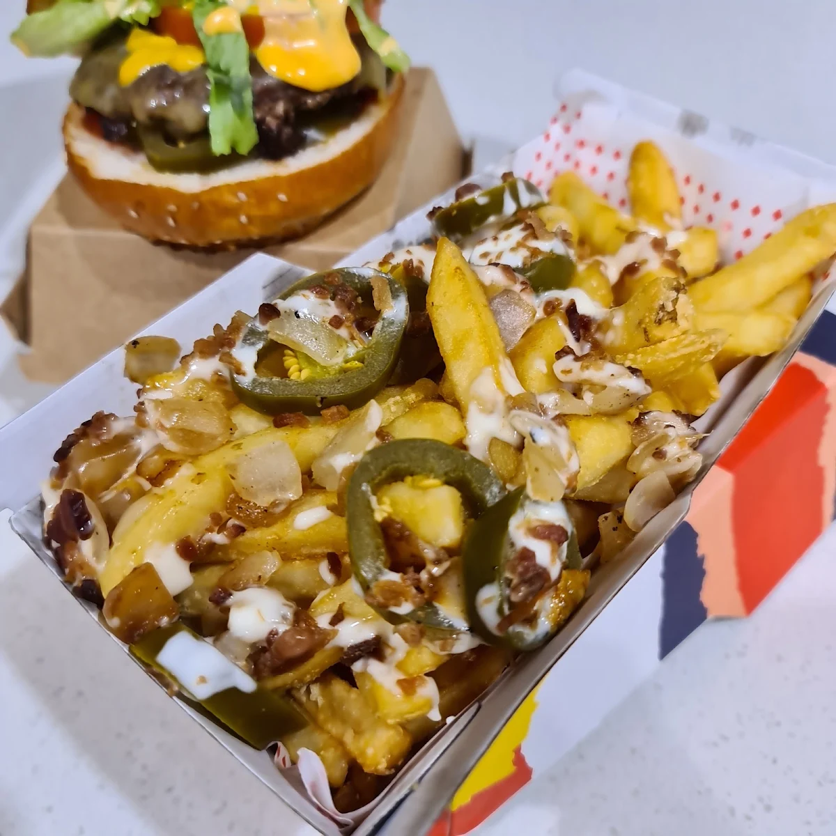 Loaded Chips, Huxtaburger Redfern