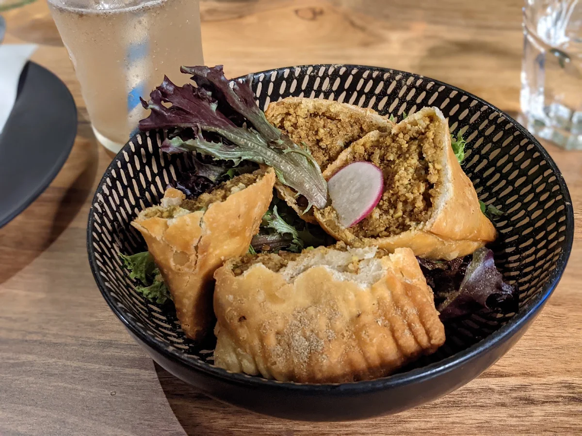 Meat Samosa, Eden Garden Indian Restaurant