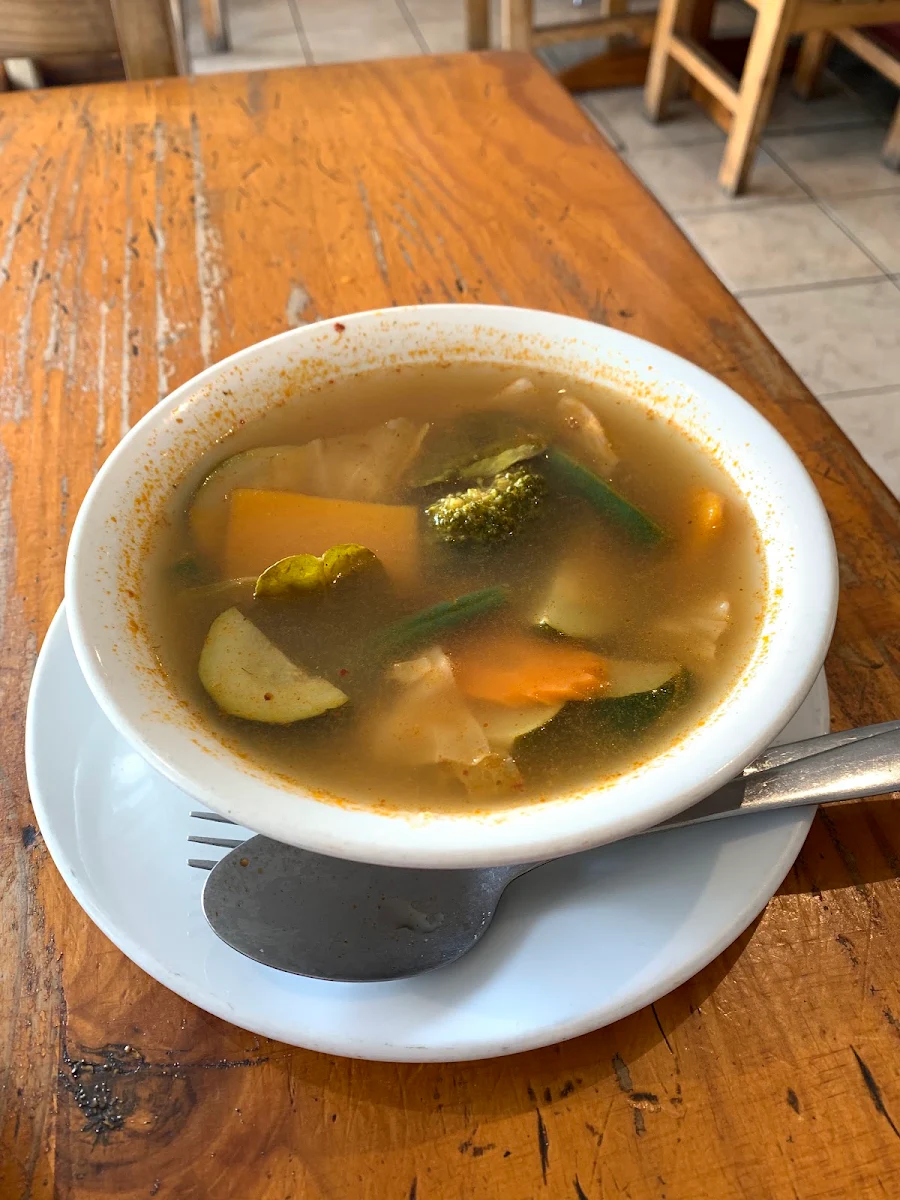 Soup Vegetable, Chilli Garden Thai