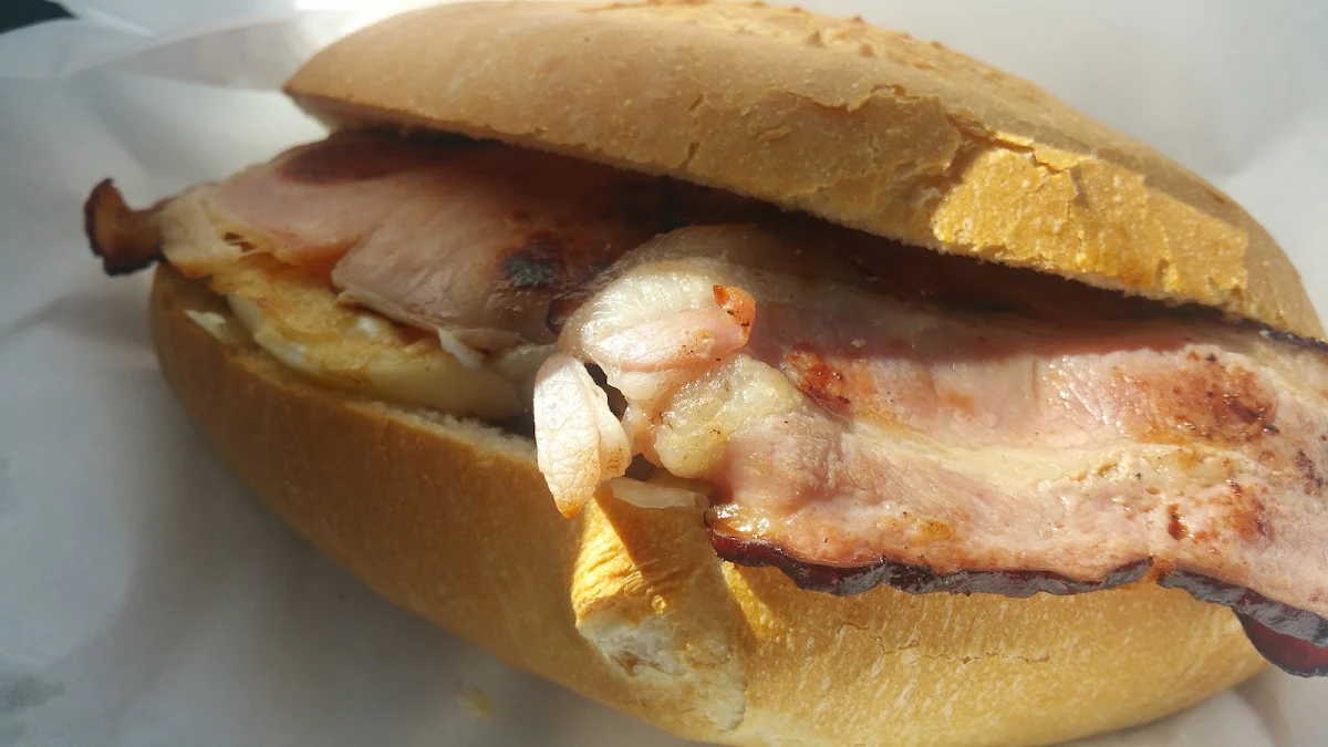 Bacon Egg Roll, The Old Boyanup Bakery Cafe