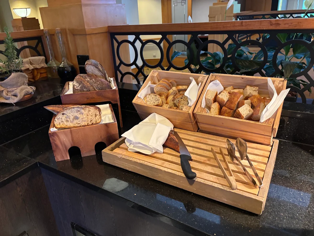 Hot Bread Assortment, The Promenade Cafe
