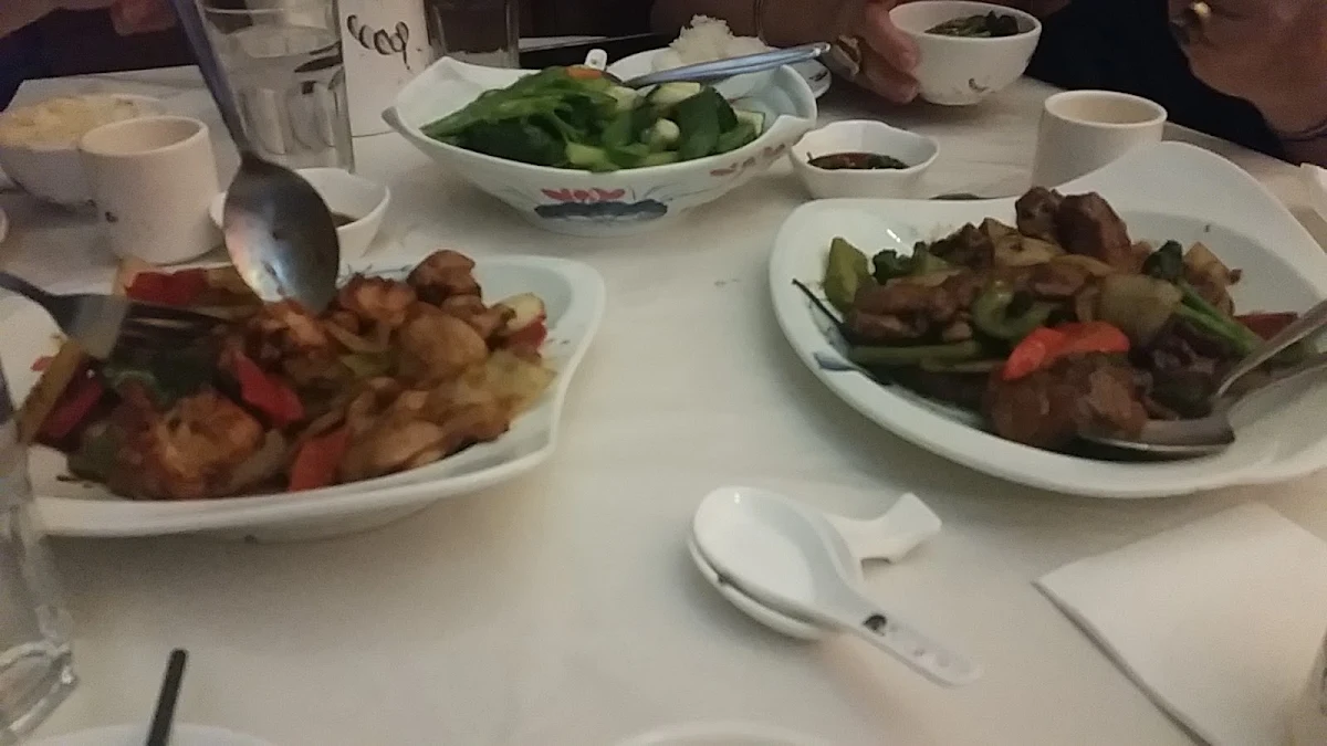 Special Fried Rice Mongolian Beef and Veto Is