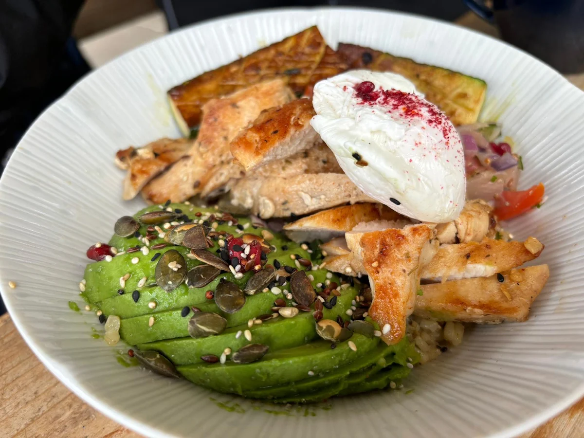 Middle Eastern Vege Stack, Crate Specialty Coffee