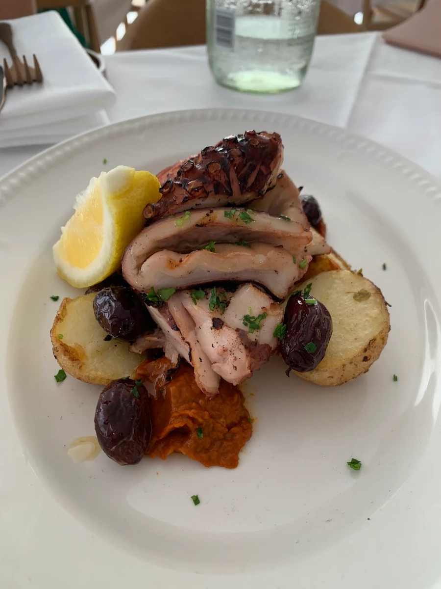 Grilled Octopus, GiGi Bar Restaurant