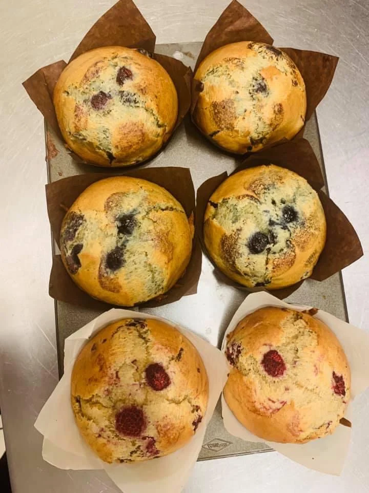 Muffins, RUSHDALE'S CAFE