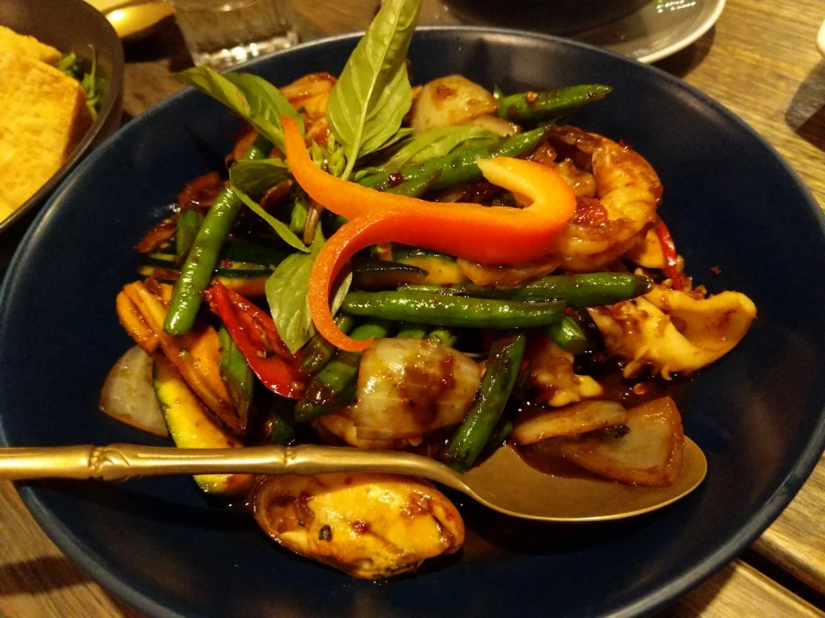 Seafood Stir Fry