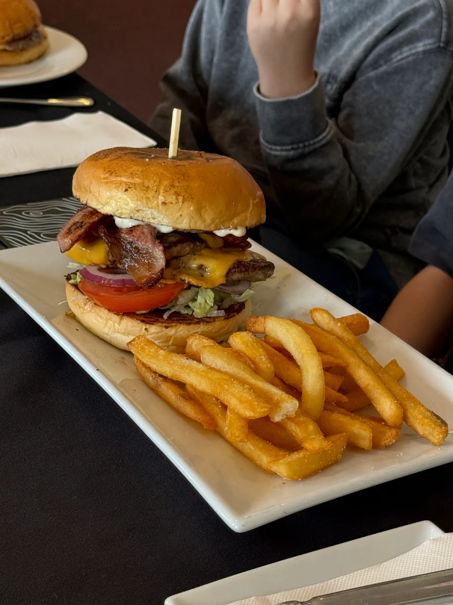 Burger and Fries