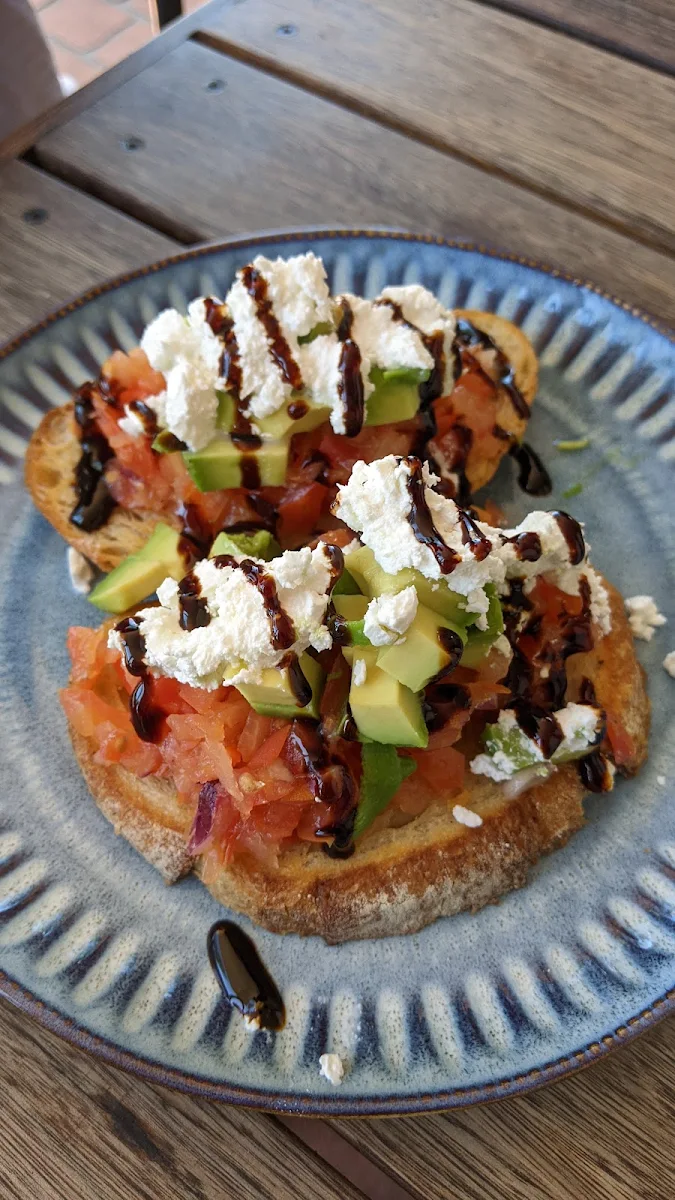 Bruschetta with Avocado Toast