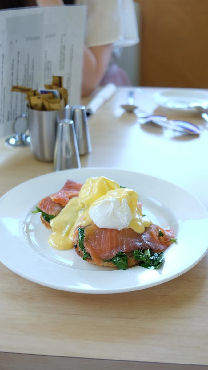 Eggs Benedict, Basin Cafe