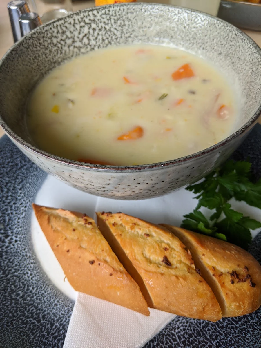 Seafood Chowder, Basin Cafe