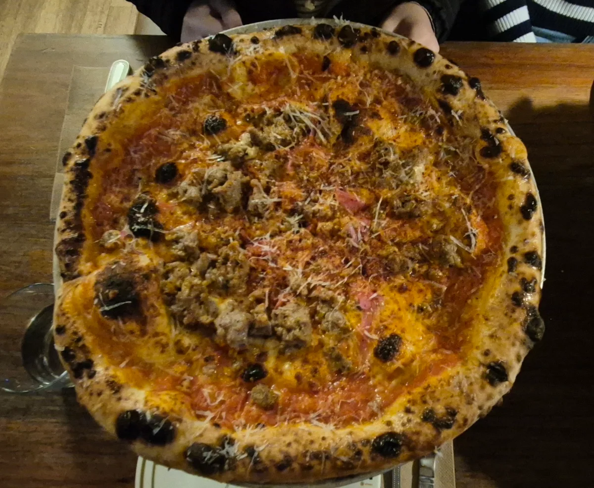 Spicy Italian Sausage Pizza