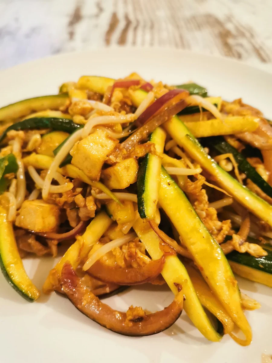 Zucchini Pad Thai, Red Lemon Thai